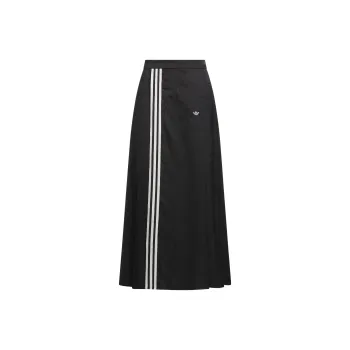 Adidas Originals Casual Long Skirt Women's Black