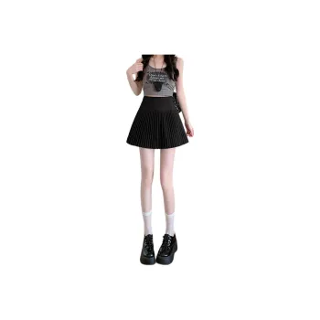 Si Bei'er Casual Short Skirts Women's Black