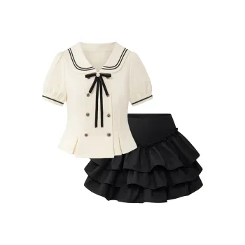 COVER TIME Two Piece Skirt Sets Women's