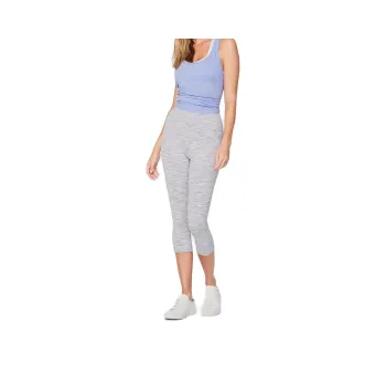 Lululemon Wunder Under Athletic Trousers Women's Gray White