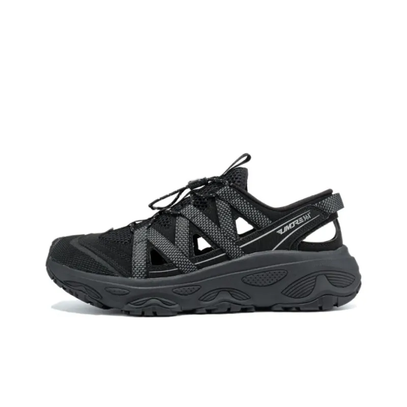 361° Slip Resistant Lightweight Abrasion Resistant River Trekking Shoes Men's Obsidian Black-0