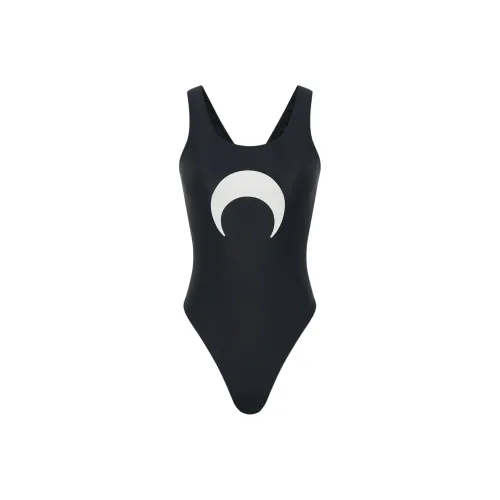 Marine Serre One piece Swimsuit Women's Black