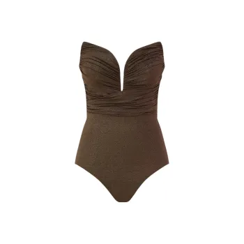 Zimmermann One piece Swimsuit Women's Dark Brown