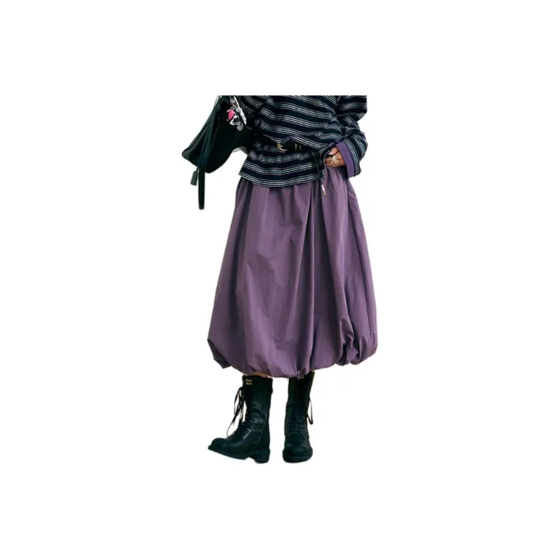 BLUEerror FW24 Casual Long Skirt Women's-3
