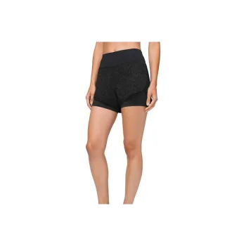 Lululemon Stop Drop And Squat Sports Shorts Women's Camouflage Dark Gray