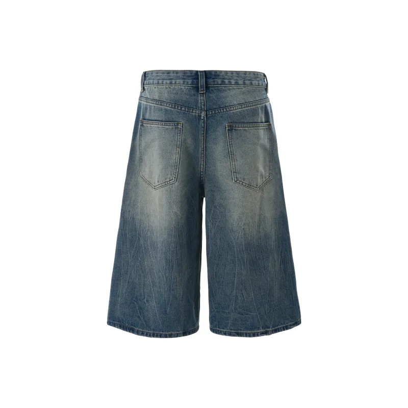 BRYAN JIMENEZ Denim Shorts Unisex-9