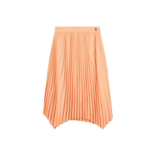 FILA Casual Long Skirts Women's Sandalwood Orange