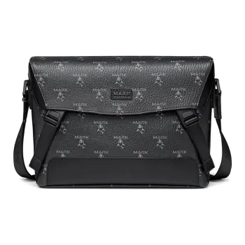 FAIRWHALE PVC Shoulder Bag Regular Unisex Black