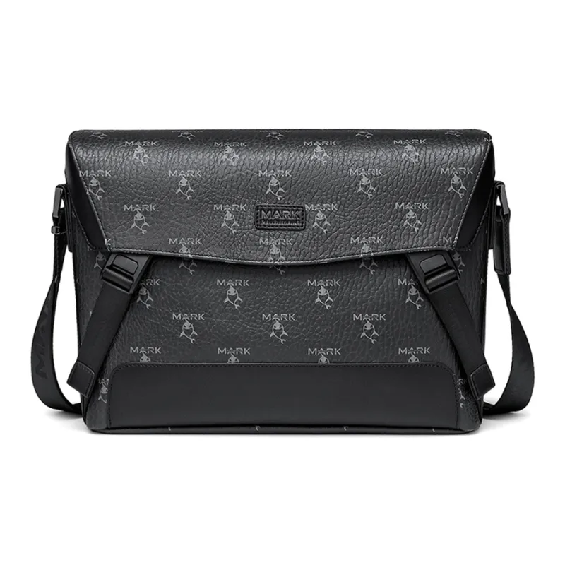 FAIRWHALE PVC Shoulder Bag Regular Unisex Black-0