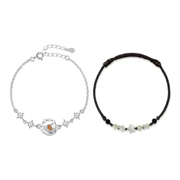 RINGLOVE Fabric Rope Bracelets Women's
