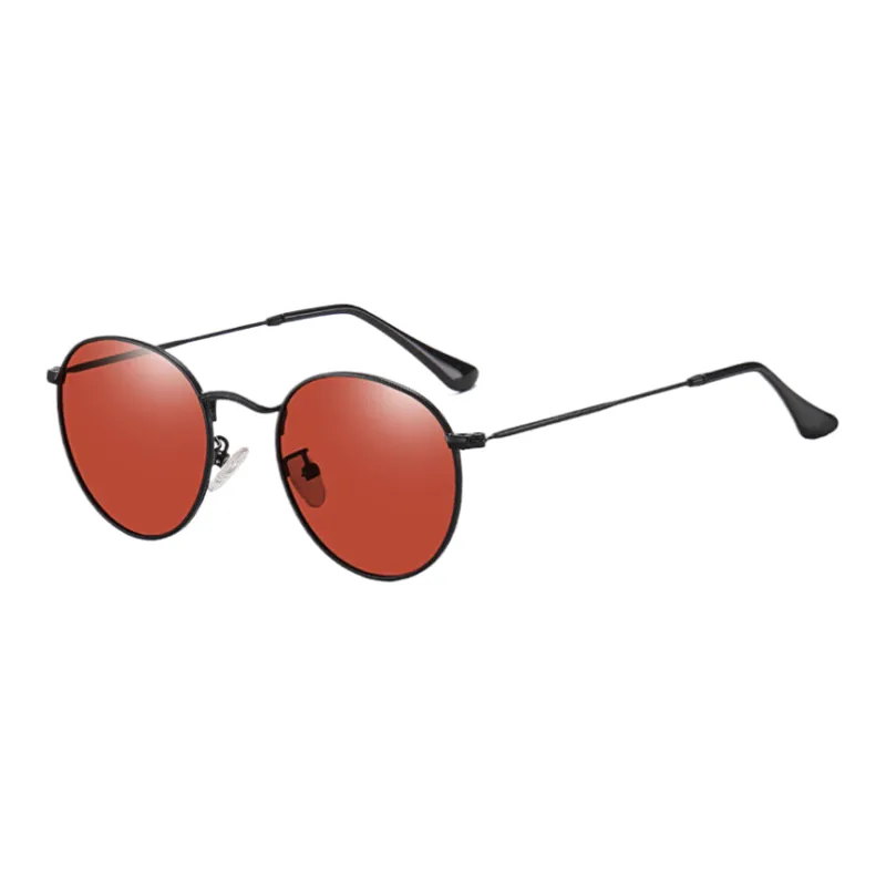 SOMAN Metal Round Sunglasses Unisex-20