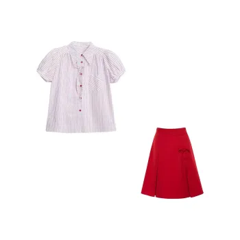 ABCMININ Two Piece Skirt Sets Women's