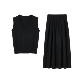 NINI WEST Two Piece Skirt Sets Women's