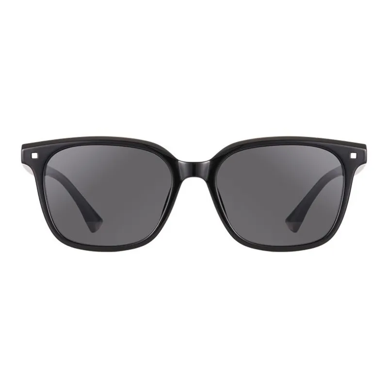 CDG Play Plate Square Sunglasses Unisex Black-0