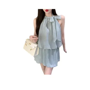 Flowers In Water Skirt Set Women's