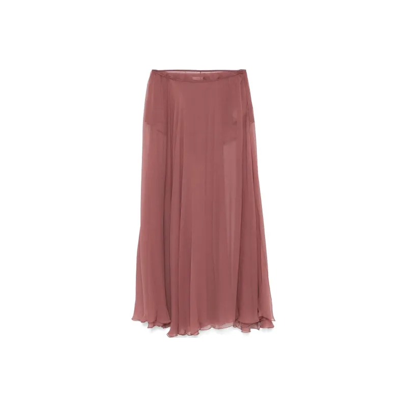 Chloé Flou Midi Skirt-0