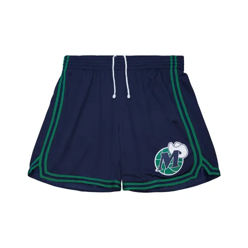 Mitchell & Ness x NBA Dallas Mavericks Team Casual Shorts Unisex Blue