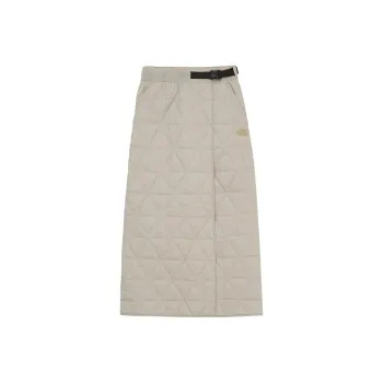 THE NORTH FACE Casual Long Skirts Women's Light Beige
