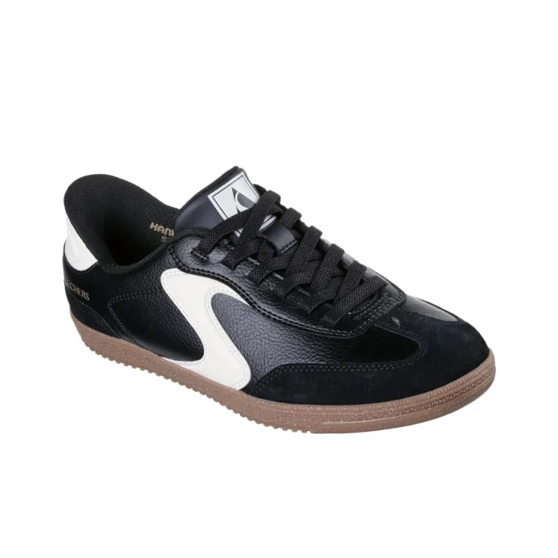 Skechers Hotshot Low Top Skateboard Shoes Women's Black-3