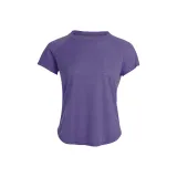 Saffron Purple Short-Sleeved
