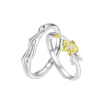 JINJI 925 Sterling Silver Rings Unisex