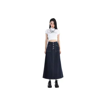 The New Age Family Denim Long Skirt Women's