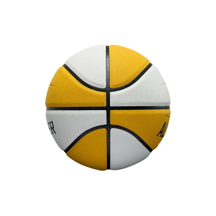 RIGORER RG600X Collection PU Basketball White Yellow Size 7 Ball Training Competition Unisex-3