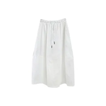 Cypress House Casual Long Skirt Women's White