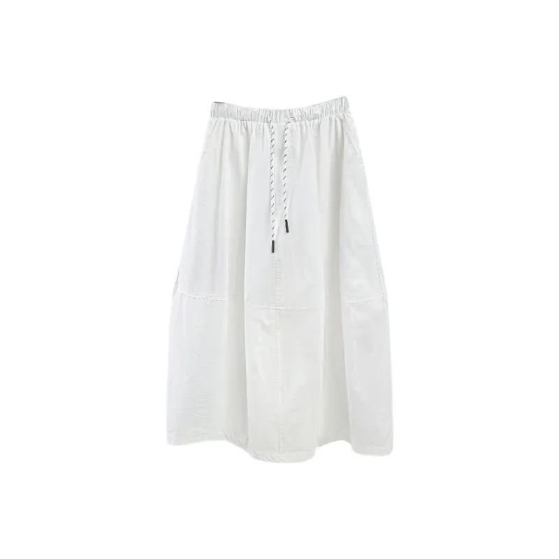 Cypress House Casual Long Skirt Women's White-0