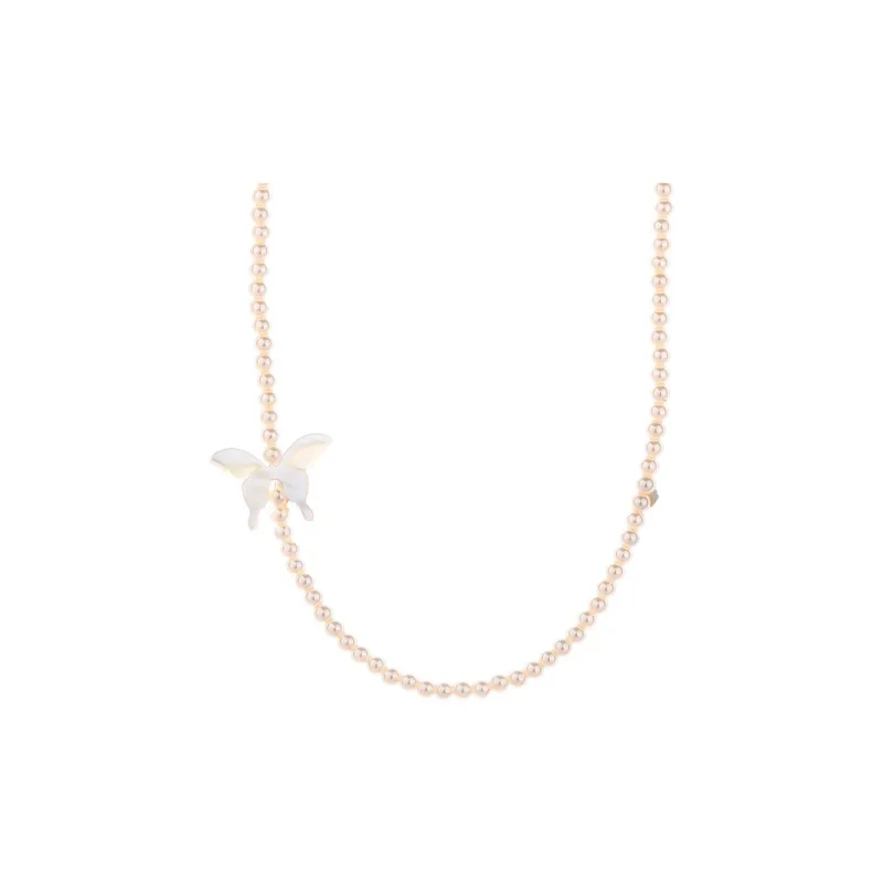 CLARKIA FLOWER 925 Sterling Silver Necklaces Women's-0