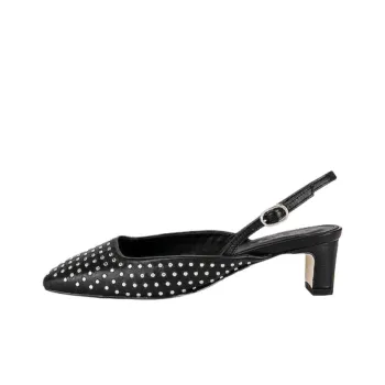 ALOHAS Lindy Block Heel High Heels Women's Black