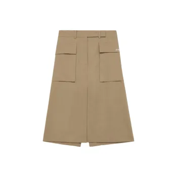 AUTRY Casual Long Skirts Women's Tan