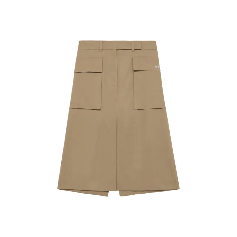 AUTRY Casual Long Skirts Women's Tan-0