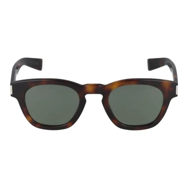 SAINT LAURENT Metal Acetate Butterfly Sunglasses Unisex Tortoiseshell-1