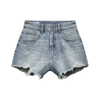 ZARA Denim Shorts Women's Blue