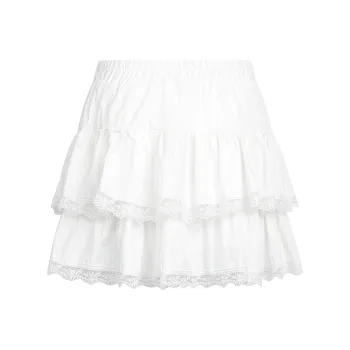 LEMANISM Casual Short Skirts Women's