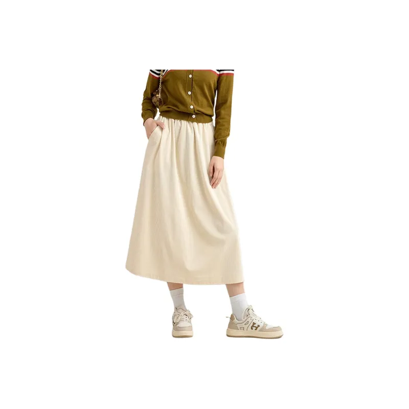 FAWENXIANGZI Casual Long Skirt Women's-0