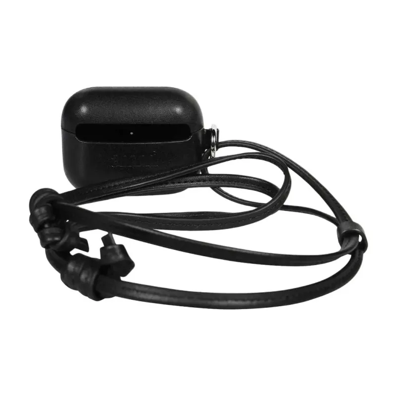 AMIPARIS Leather Earphone Case Women's Black-2
