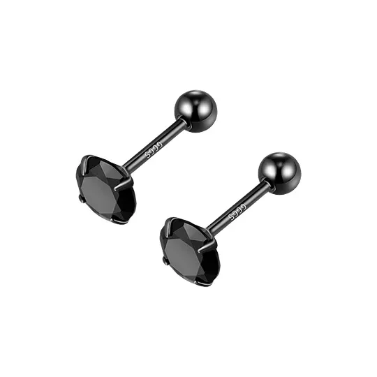 Daisy Dream S999 Fine Silver Stud Earrings Unisex-3