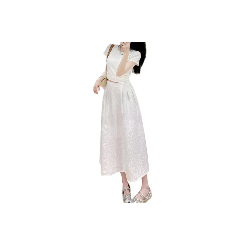SNZX Two Piece Skirt Sets Women's-0