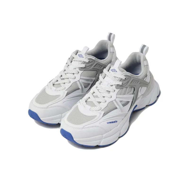 Umbro Anti Slip Wear Resistant Low Top Running Shoes Unisex White-1