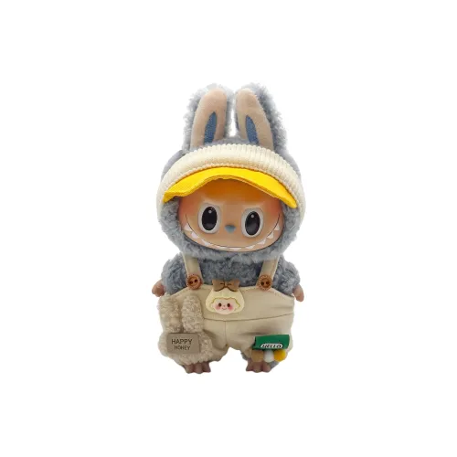 [Dress Up Doll] POP MART THE MONSTER Fresh Look Rabbit, Heartbeat Macaron Vinyl Face, Confirmed Style Hang Tag Box 17cm
