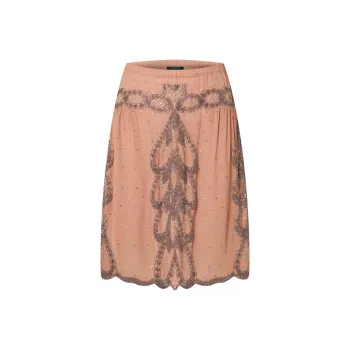 LOUIS VUITTON Casual Long Skirts Women's Pink