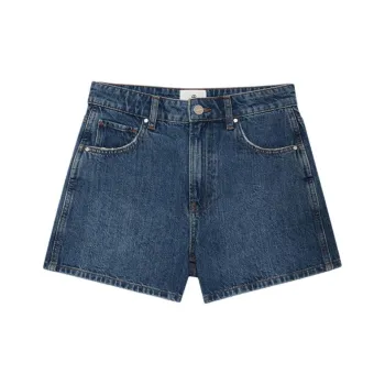 Anine Bing Dalton High waisted Denim Shorts