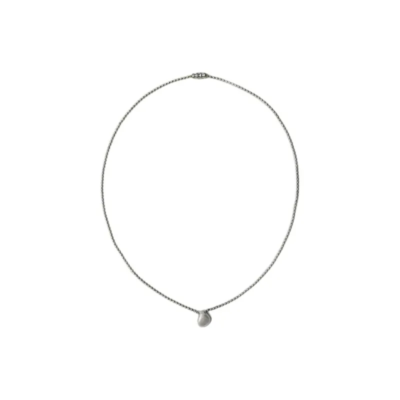 OLIO E ACETO 925 Sterling Silver Necklaces Unisex Silver-1