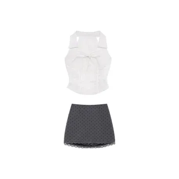 PLANE DRIFT Two Piece Skirt Sets Women's