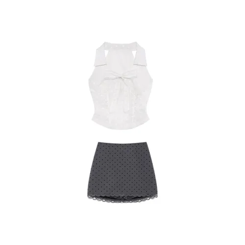 PLANE DRIFT Two Piece Skirt Sets Women's