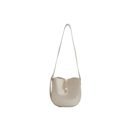 TOUTSEUL YOLO PU Shoulder Bag Women's White/Black/Light Brown/Dark Brown