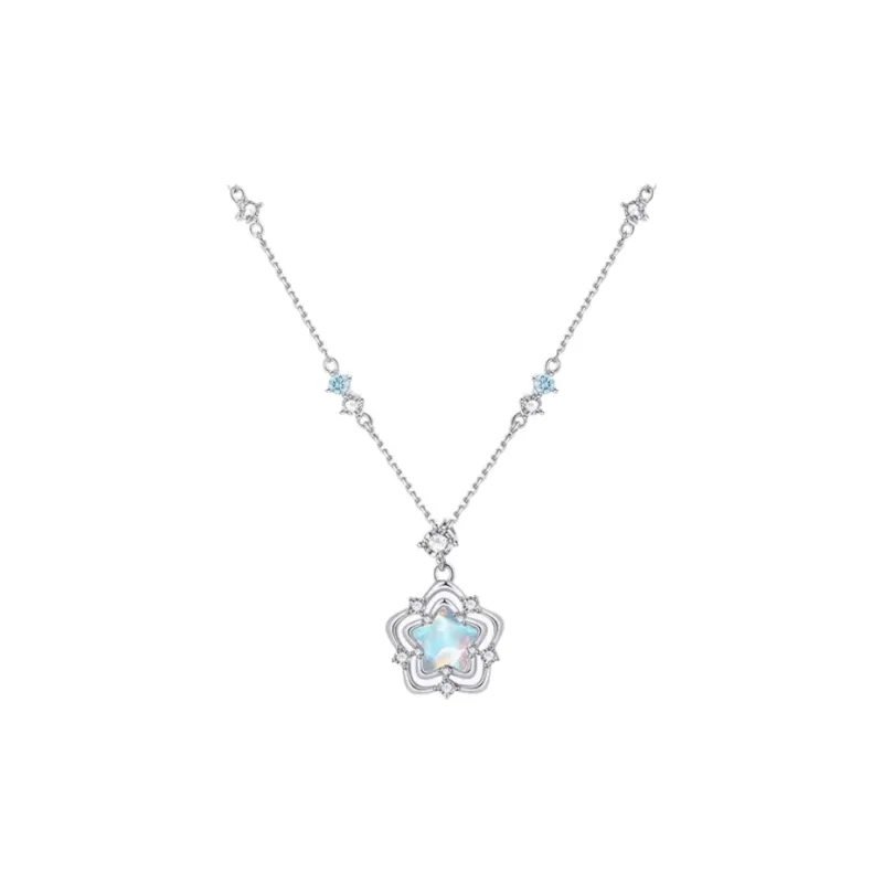 MOVER S925 Silver Necklaces Women's-0