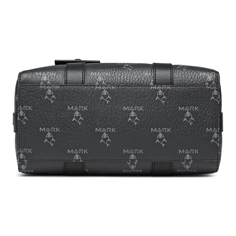 FAIRWHALE PVC Shoulder Bag, Crossbody Bag Regular Unisex Black-3